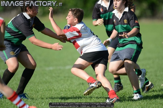 2015-05-16 Rugby Lyons Settimo Milanese U14-Rugby Monza 0885